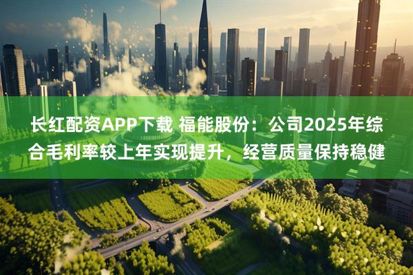 长红配资APP下载 福能股份：公司2025年综合毛利率较上年实现提升，经营质量保持稳健